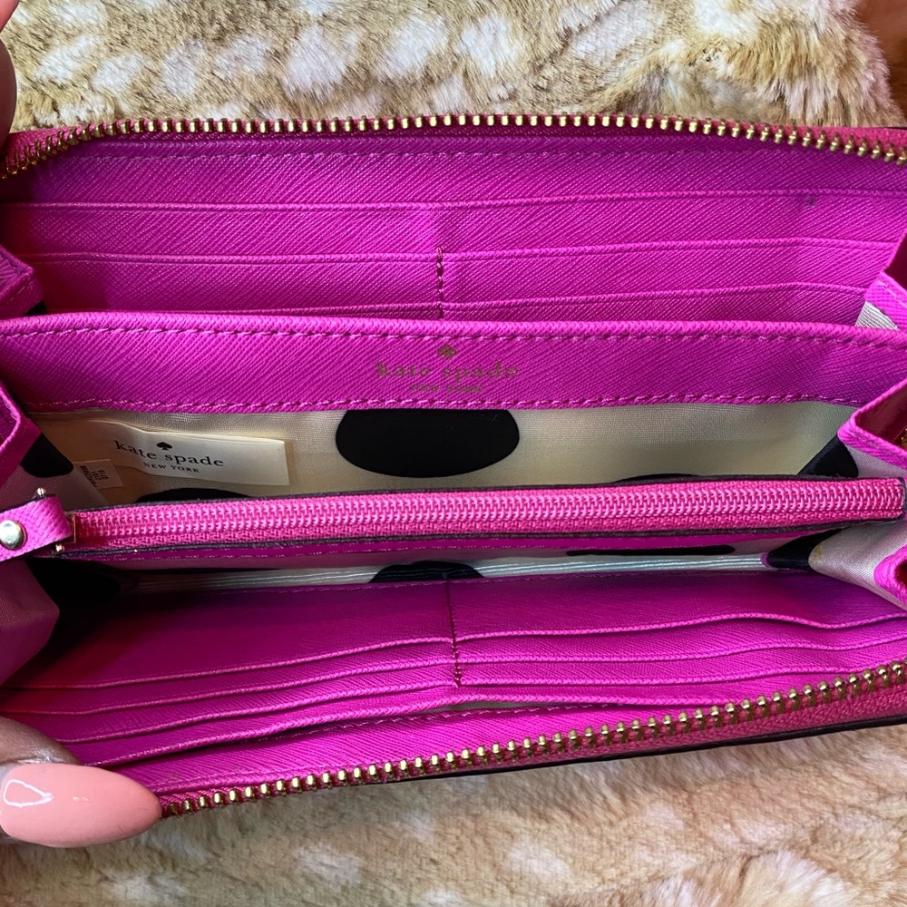 Kate Spade Cedar Street Lacey New York Wallet - Picture 9 of 11